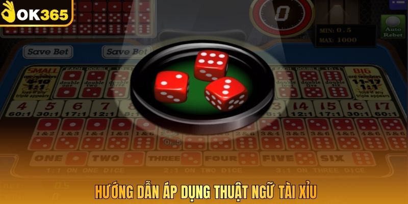 Hướng dẫn áp dụng thuật ngữ tài xỉu